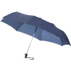 Bullet 21.5in Alex 3-Section Auto Open And Close Umbrella (One Size) (Navy)