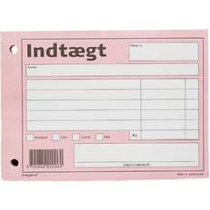 Mayland kalender rød Mayland Indtægtsbilag A6 rød