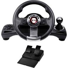 Wheel & Pedal Sets Konix Pro Steering Wheel - Black