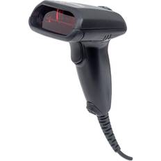 Manhattan 177665 USB Kit Barcode scanner Cablato 1D Laser Nero Scanner portatile USB