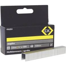 C.K 496004 Staples 10.5mm wide x 12mm deep Box Of 1000