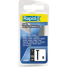 Rapid No. 8 Brad Nail 15mm 1000pcs Silver
