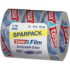 TESA film Crystal Clear Tape 3 rolls 10m x 15mm
