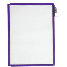 Purple Clipboards & Display Stands Durable 5 x Sherpa registersystem lomme A4 violet