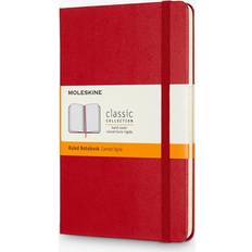 Red Notepads Moleskine Medium Hardcover Ruled Notebook