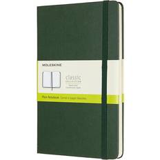 Moleskine Plain Hard Notebook Large Myrtle Green - One Size