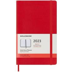 Moleskine Agenda 2023 L Día Por Página Tapa Blanda Rojo Escarlata