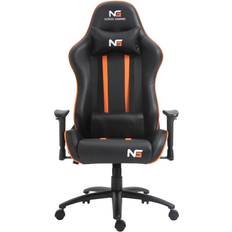 Gaming stoler Nordic T-Shaped Gaming Chair - Carbon Black/Orange