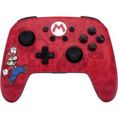 Controller di gioco PowerA Nintendo Switch Enhanced Wireless Controller - Here We Go Mario