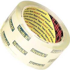 Pakkausteipit Scotch 3M 309T3866, Läpinäkyvä Niputus, Biaksiaalisesti orientoitu polypropeeni (BOPP) 66 m, 38 mm, 0,05 mm