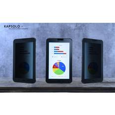 Kapsolo Skærmbeskyttelse & Skærmfiltre Kapsolo KAPSOLO KAP10309, Tablet, Rammeløst display privatlivsfilter, Transparent, Privatliv, 68% Tyskland