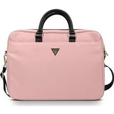 Tasker Guess Triangle Logo Bag - Pink/Pink