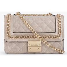 Gold Crossbody Bags Carvela Bailey Quilted Chain Shoulder Bag - Gold