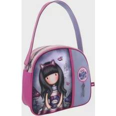 Lilla Skuldertasker Santoro London Håndtaske Gorjuss Cheshire cat Lilla (30 x 28,5 x 11,5 cm)