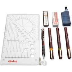 Rot Bleistifte Rotring Isograph Technical Drawing Pens .2-.5 millimeter Set of 3