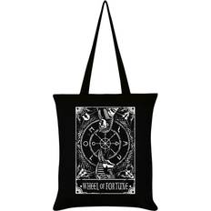 Bolsa de tela Deadly Tarot Wheel Of Fortune Varios colores/Negro/Blanco