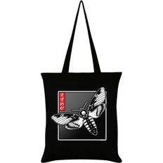 Svarte Stoffvesker Unorthodox Collective Oriental Death Head Moth Tote Bag