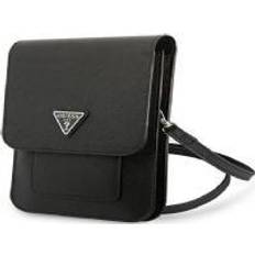 Guess Handbag GUWBSATMBK black/black Saffiano Triangle