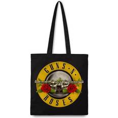 Herre Muleposer Guns N' Roses Guns N' Roses Rocksax Guns N' Roses Logo Skuldertaske Unisex sort rød gul
