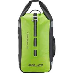 Backpack waterproof XLC Commuter Backpack waterproof svart/grön 2022 Cykelryggsäckar