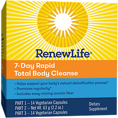 Vitamins & Supplements Renew Life Rapid Cleanse Advanced Total Body Cleanse 7-Day Program (1 Kit)