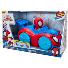 Spidey crawler Jazwares Spidey Flash N Dash Web Crawler Feature Vehicle