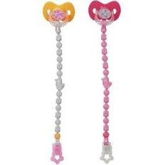 Oranssi Nuket ja Nukkekodit Baby Born Magic Dummy W Chain 2 asst 43cm