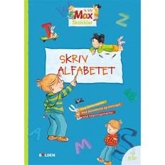 Max skoleklar: Skriv alfabetet