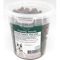 Whesco Katte Kæledyr Whesco Kornfri snacks vildt spand 500g