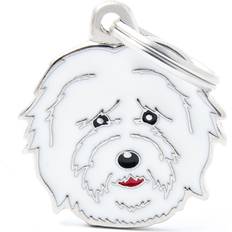 Coton de tulear MyFamily Coton de Tulear Dog Tag