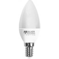 Barato Lámparas LED Bombilla LED E14 5W 230V 6000K VELA