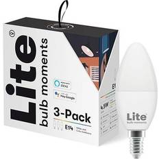 White & Color Ambiance LED Lamps 4.5W E14