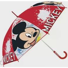 Safta Ombrelli Mickey Mouse Happy Smiles - Rosso
