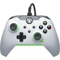 PDP Manette filaire pour Xbox et PC Blanc fluo