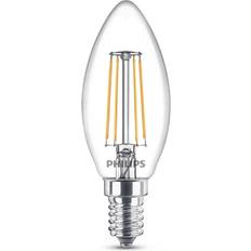 Lyskilder på salg Philips E14 candle LED bulb 4.3W warm white