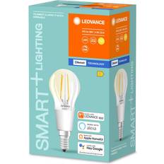 Filament e14 LEDVANCE SMART krone 40W/827 klar filament E14 Bluetooth