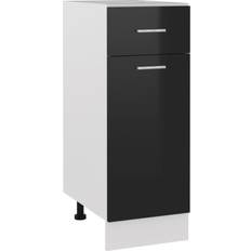 vidaXL Bottom Opbevaringsskab 30x81.5cm