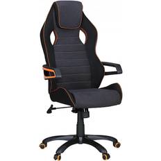 Orange Gaming-Stühle AMSTYLE Bürostuhl SPM1.258 schwarz/orange