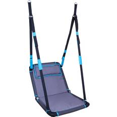 Outdoor nest Hudora Nest Swing Angular Hollywood, Anthracite/Turquoise, Indoor & Outdoor