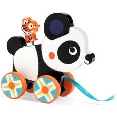 Djeco Trek Speelgoed Djeco trekfiguur panda Billie 18 mnd