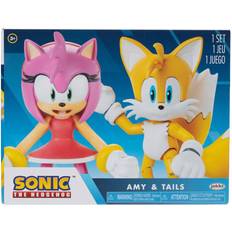 Sonic the hedgehog tails JAKKS Pacific Sonic The Hedgehog Amy & Tails 10cm 2-pak
