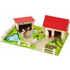 Legno Set da gioco Eichhorn Farm with Animals and Accessories