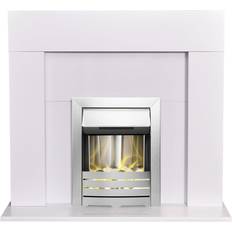 Adam Miami Electric Fire Suite with Helios Inset White