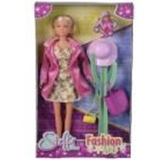 Simba Dukker & Dukkehus Simba 105733604 Steffi Love Fashion Set Dressing Doll With Dress, Coat, Hat