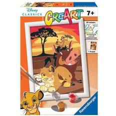 Plástico Sets de creatividad Ravensburger CreArt Disney The Lion King Painting kit