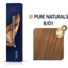 Wella koleston Wella Wella Koleston Perfect Me Pure Naturals 8/01 Light Natural Ash Blonde 60ml