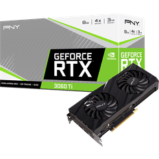 8 GB - GeForce RTX 3060 Ti Graphics Cards PNY GeForce RTX 3060 Ti Verto Dual Fan LHR HDMI 3xDP 8GB