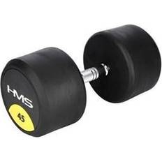 45 kg Håndvægte HMS Rubberised dumbbell 45kg HG PRO 45
