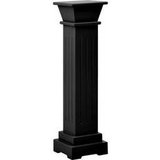 Pots, Plants & Cultivation vidaXL Classic Square Pillar Plant Stand 66cm 17x17x66cm