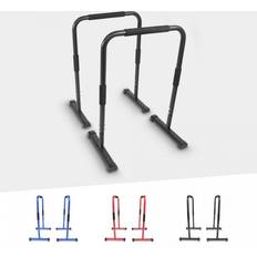 Gorilla Sports PARALLETTE PUSH UP BARS COLOR